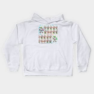 Dance of African Warriors V5 Kids Hoodie